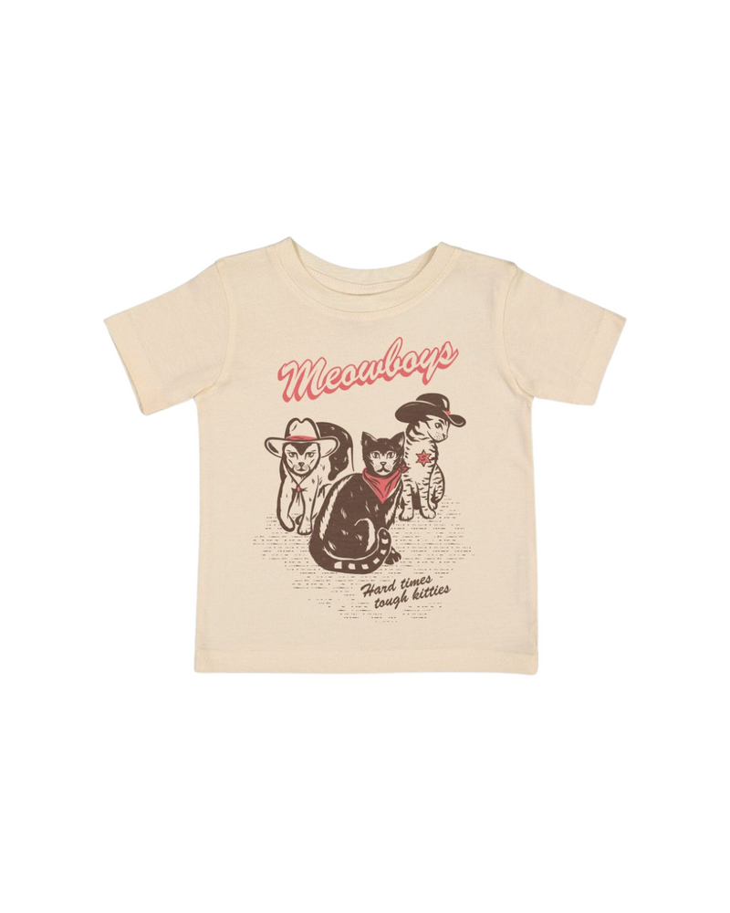 Meowboys Western Tee