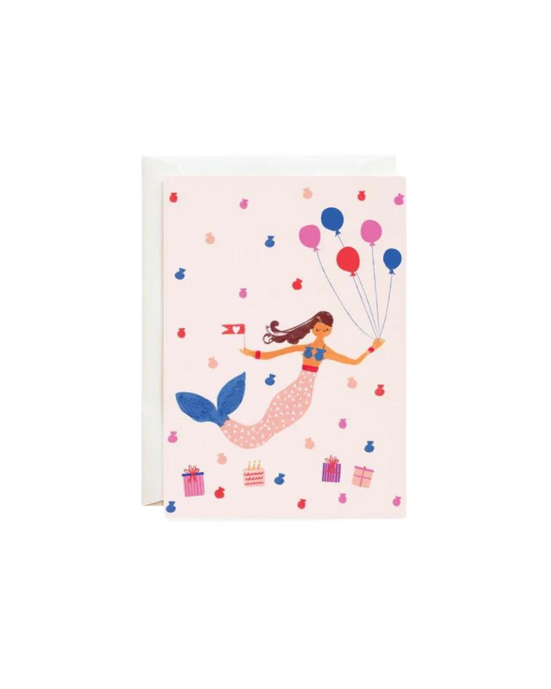 Mermaid's Birthday Petite Card