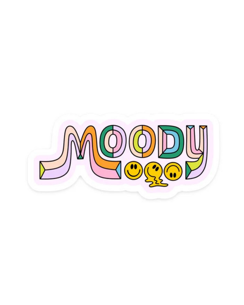 Moody Sticker