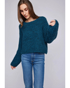 Nadia Sweater Heather Jewel