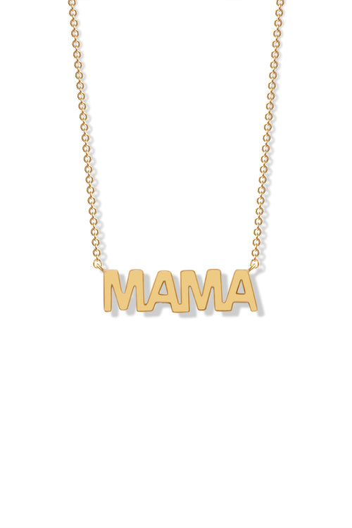 14K BG Mama Necklace