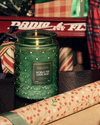 Noble Fir Garland Candle Large