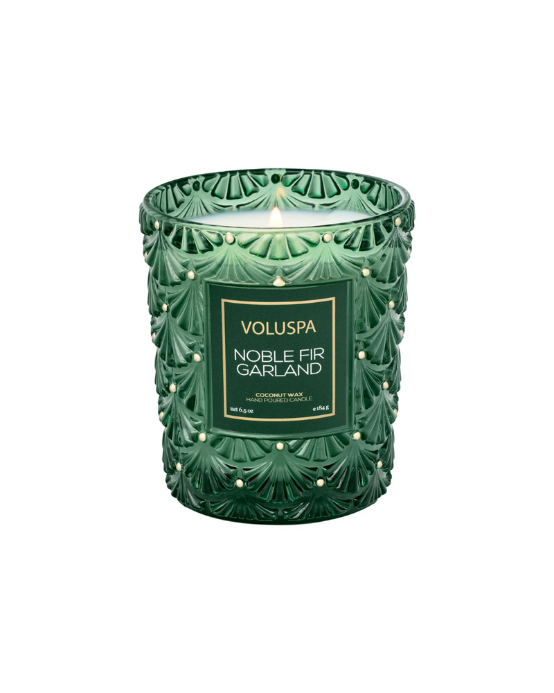 Noble Fir Garland Classic Candle