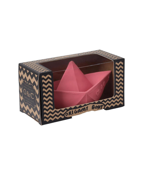 Origami Boat Pink