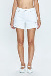 Kennedy Relaxed Cut Off Le Blanc Distressed