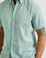 Paros Mens Shirt Jade