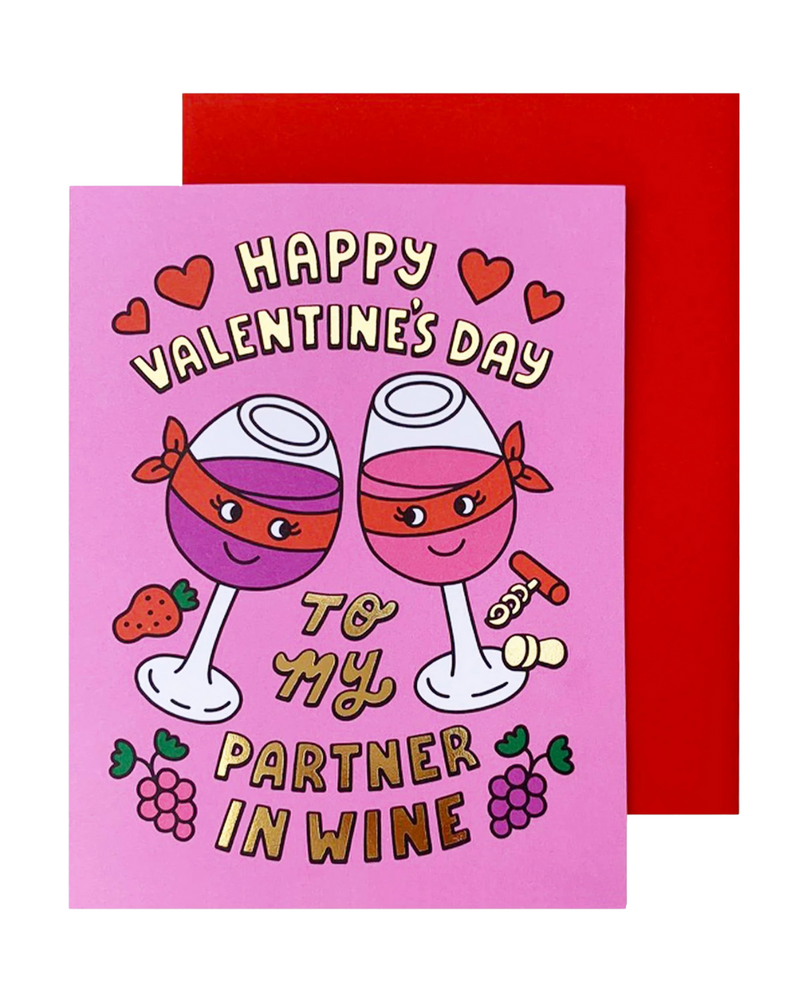 Partner In Wine Card