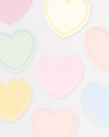 Pastel Heart Small Napkins