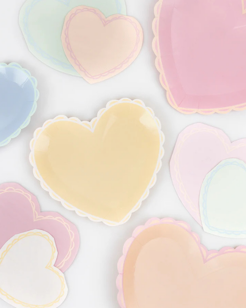 Pastel Heart Small Napkins