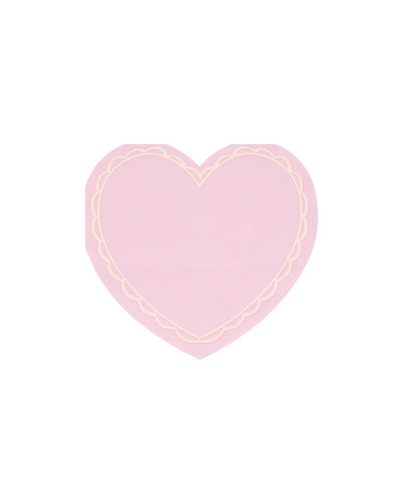 Pastel Heart Small Napkins