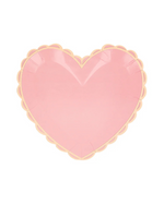 Pastel Heart Smiley Plate