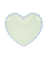 Pastel Heart Smiley Plate