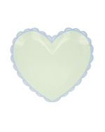 Pastel Heart Smiley Plate