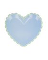 Pastel Heart Smiley Plate