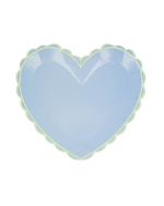 Pastel Heart Smiley Plate