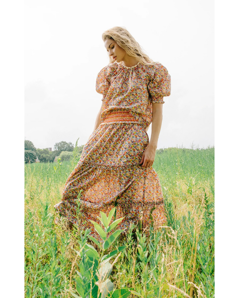 Penelope Top Libby Print