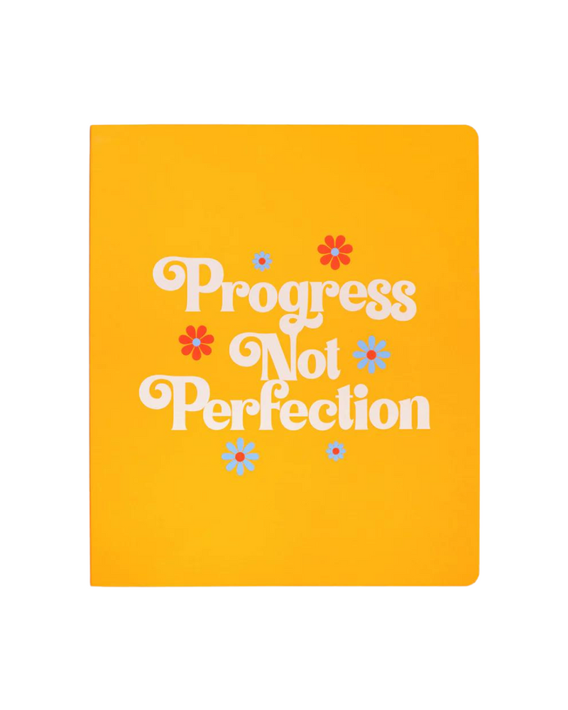 Progress Not Perfection Undated Planner