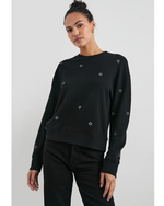 Ramona Sweater Black Silver Star