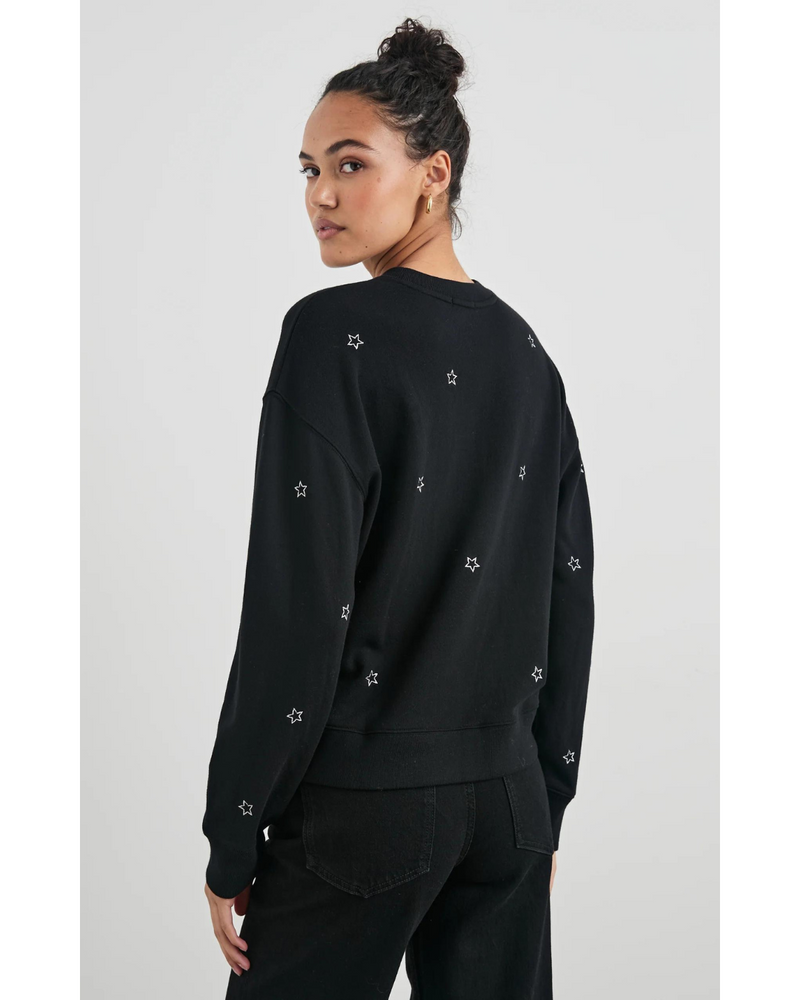 Ramona Sweater Black Silver Star