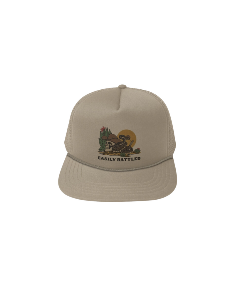 Rattlesnake Cowboy Trucker Hat