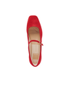 Reyes Ballet Flat Crimson Suede