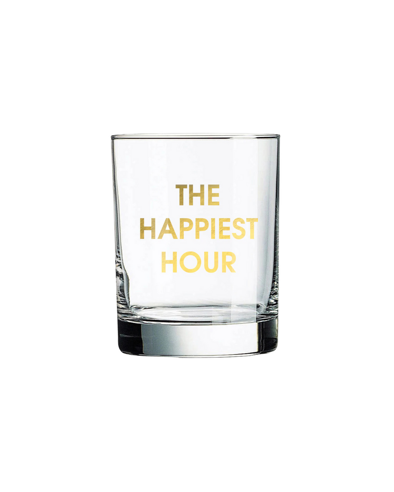 Rocks Glass The Happiest Hour