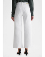 Saige Wide Leg Crop Gallery White