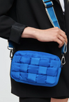 Inspiration Woven Nylon Crossbody Cobalt