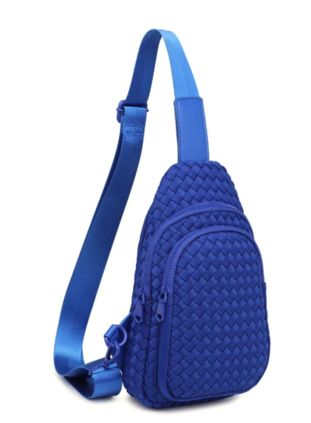 Provogue royal blue matty sling bag best sale