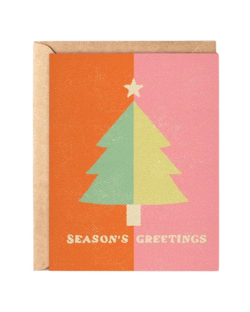 Seasons Greetings Christmas Card