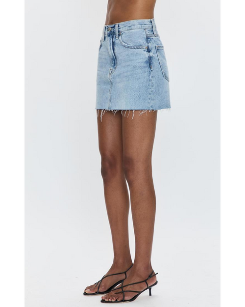 Skye Denim Mini Skirt Brooklyn