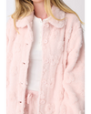 Sleep Cardigan Lets Get Cozy Pink Pearl