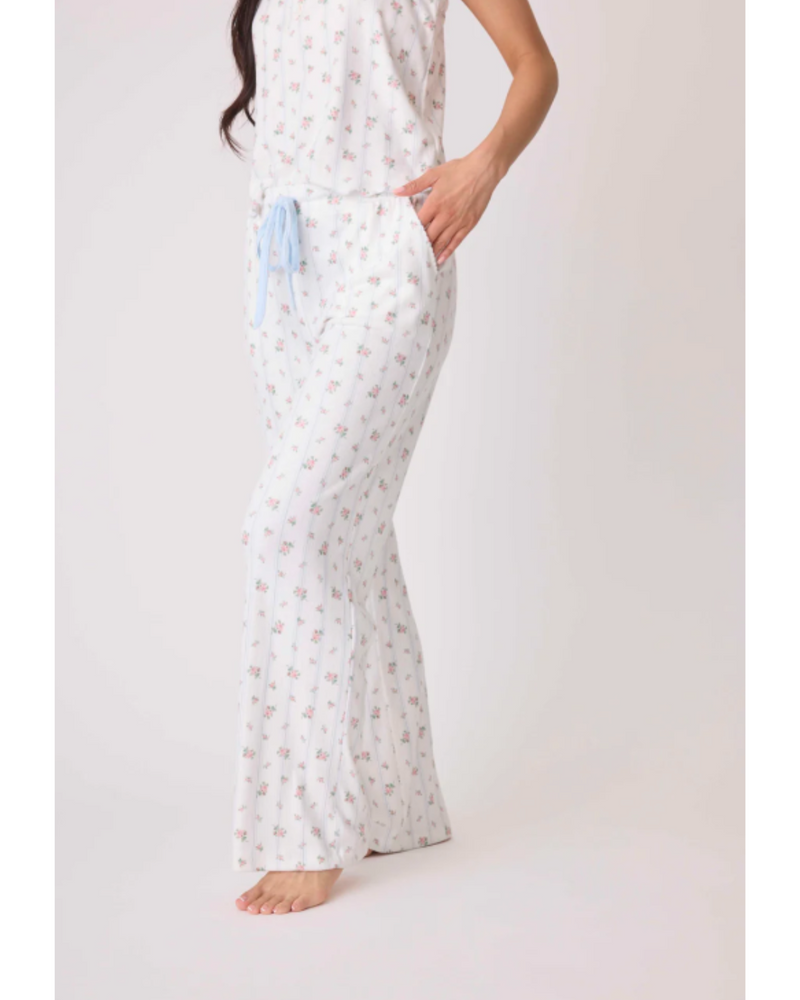 Sleep Pant Crazy In Love Ivory