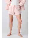 Sleep Shorts Lets Get Cozy Pink Pearl