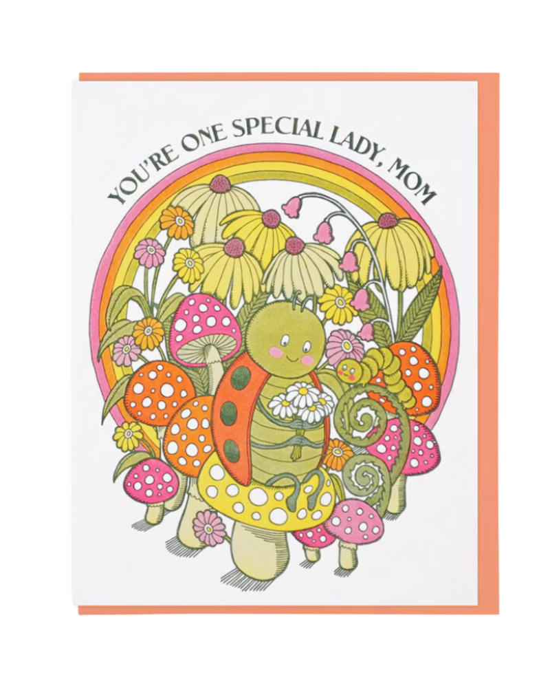 Special Ladybug Mom Card