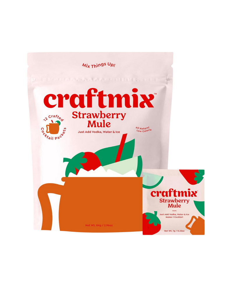 Strawberry Mule Cocktail Mixer Multipack