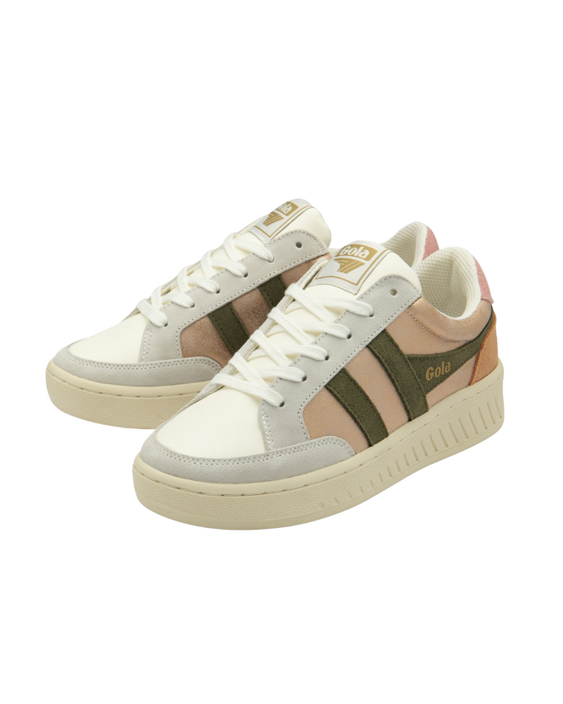 Superslam Blaze Sneaker Rose Gold Khaki