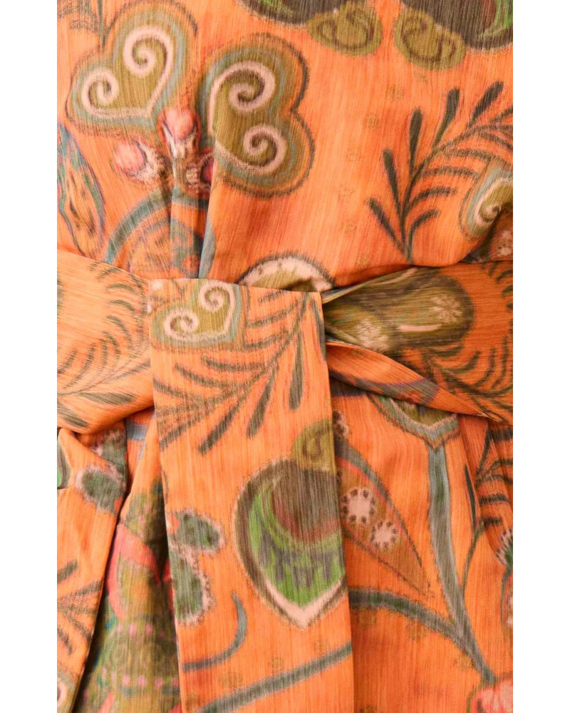 Sutton Dress Mandarin Ikat