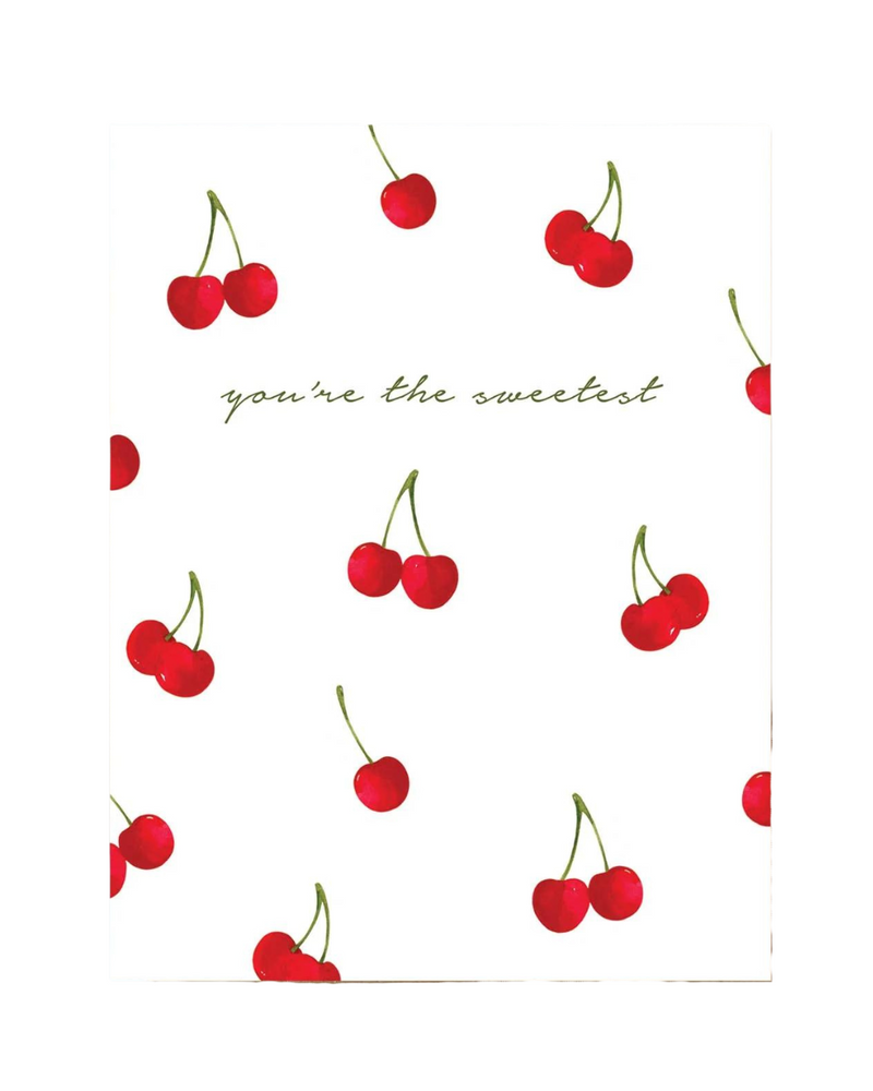 Sweet Cherries Greeting Card