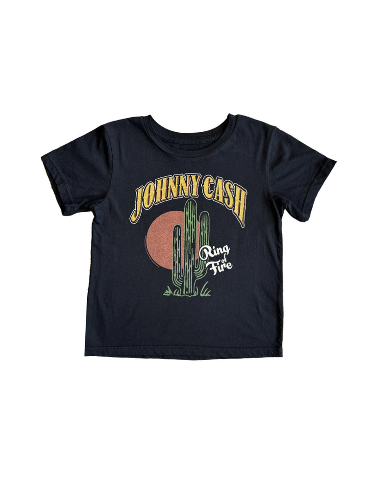 Johnny Cash Tee Jet Black