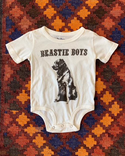 Beastie Boys Onesie Vintage White