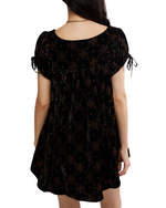 Velvet Summer Camp Tunic Black Combo