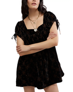 Velvet Summer Camp Tunic Black Combo