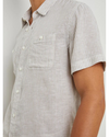 Walker Mens Shirt Ghurka White Railroad