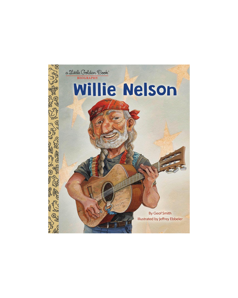 Willie Nelson Little Golden Book Bio