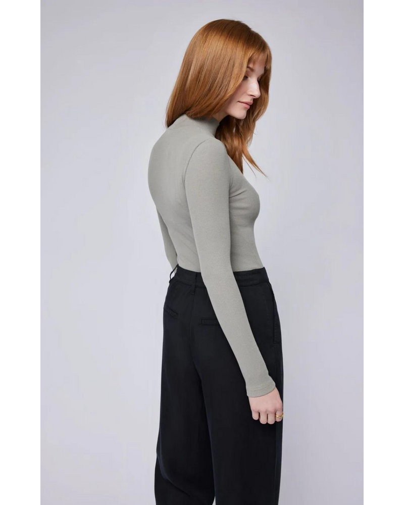 Wren Mock Neck Sage