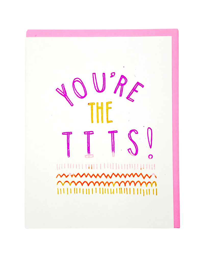 Youre The Tits Card