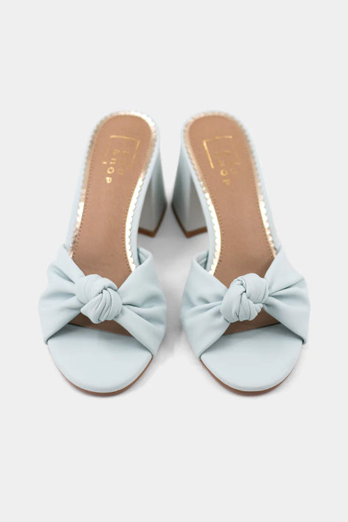 Emily Knot Heel Mint