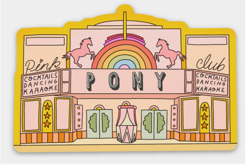 Pink Pony Club Sticker