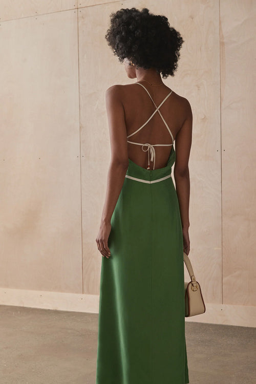 The Isobel Dress Matcha